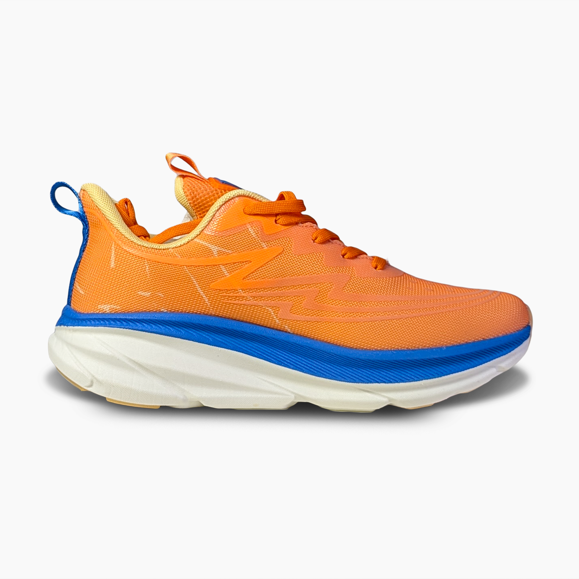 Hokz V2 - For Easier Walking/Running Shoe - Orange Blue