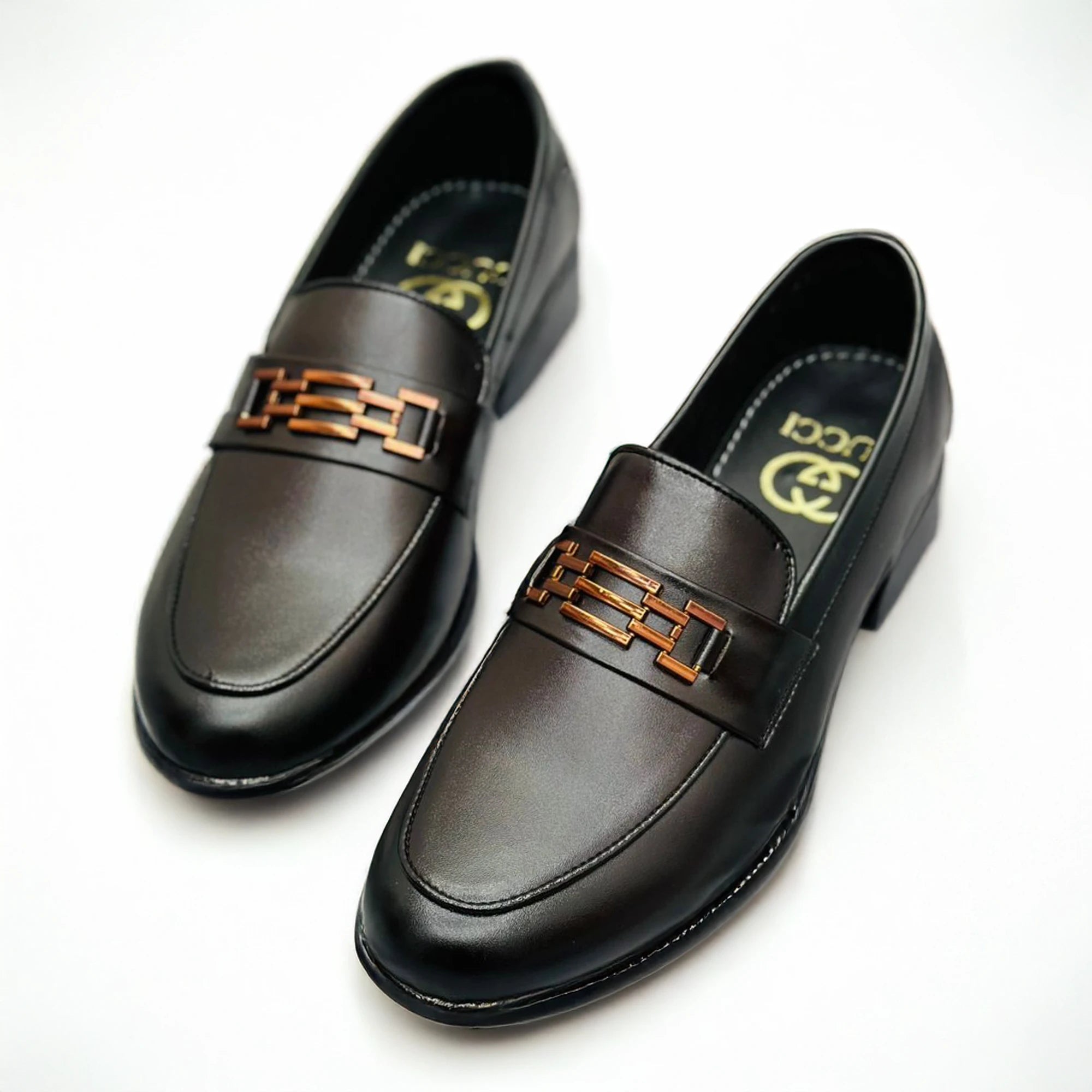 Men Gucci Shoes Brown - BL-0118